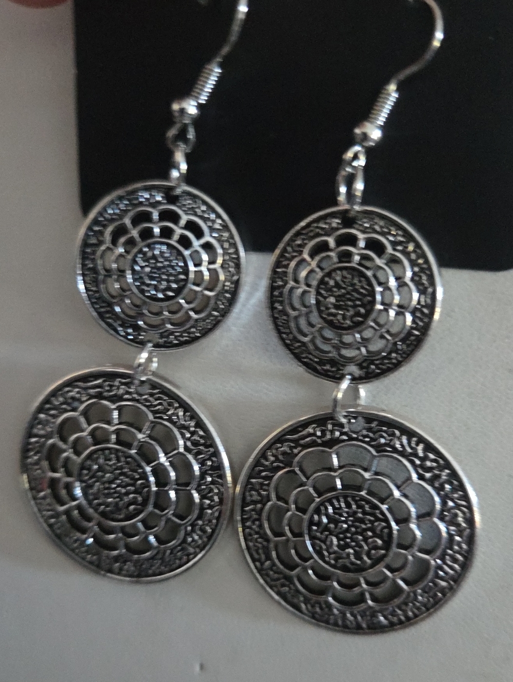 Paparazzi Merry Marigolds Silver Earrings NWT